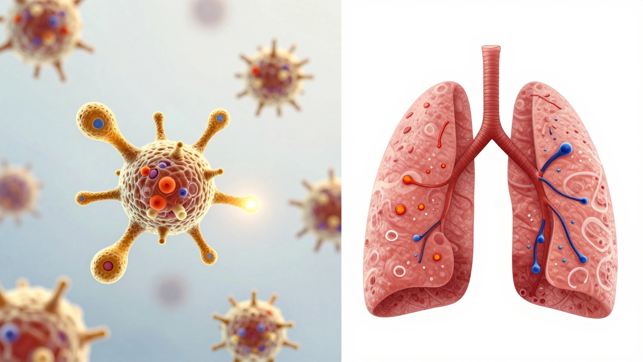 Dual effect of nanomedicine: targeted healing vs cellular damage